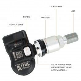 SENSOR TPMS AUTEL MX 2 EN 1 ALUMINIO MULTIMARCA
