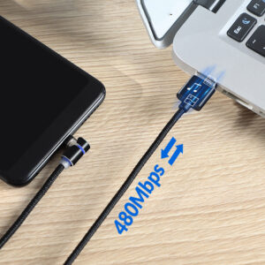 Magnetic Cable LED Magnet Charger Cable USB Cable & USB Type-C USB C