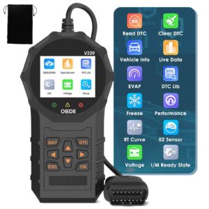 Automotive OBD2 Scanner OBD Code Reader Car Check Engine Fault Diagnostic Tool